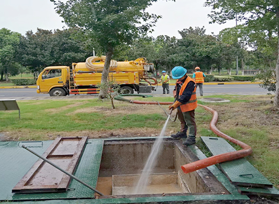 兴宁化油池清理
